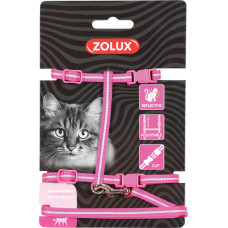 KIT ARNÊS GATO ROSA 